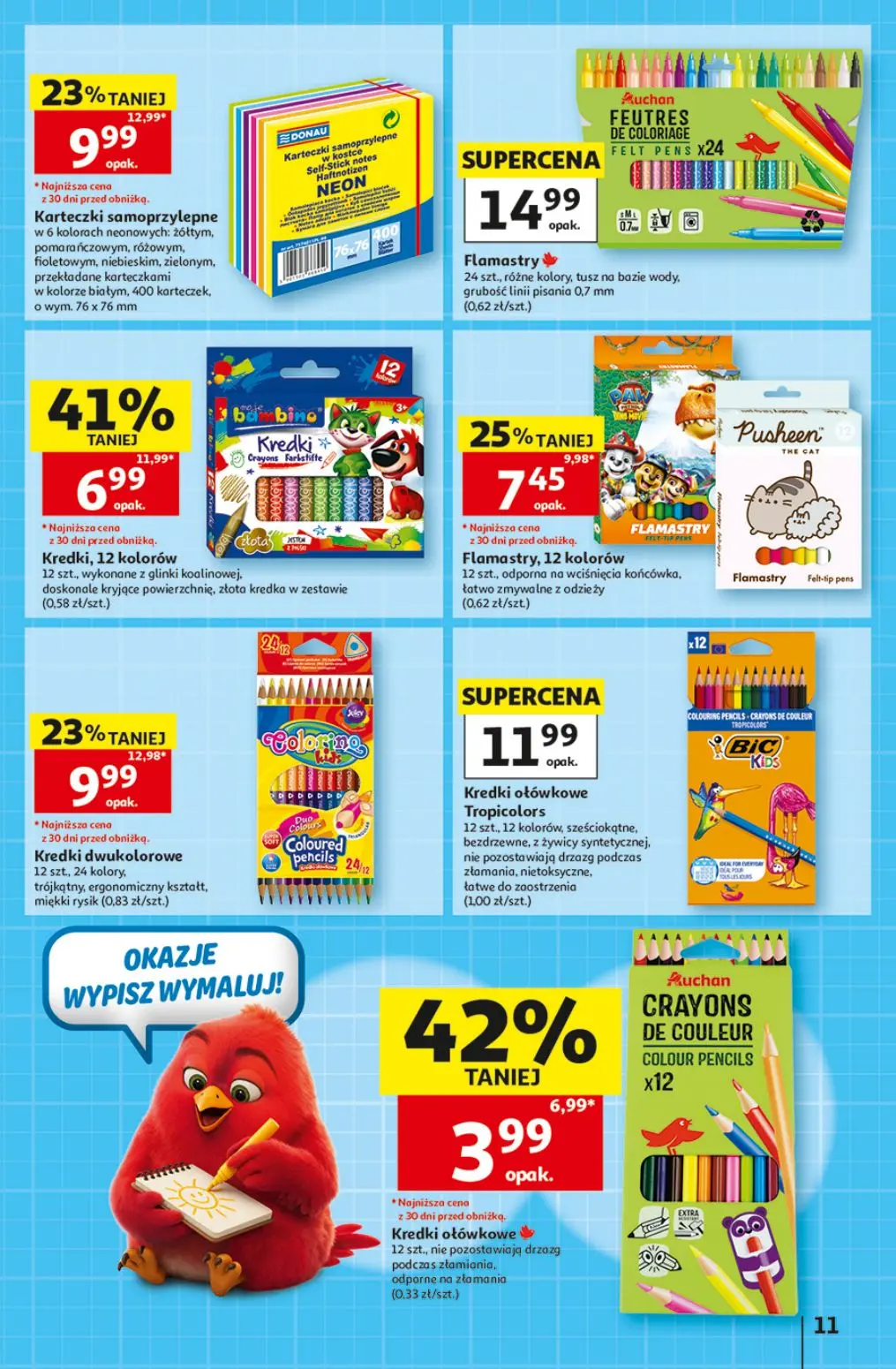 gazetka promocyjna Auchan Strefa szkoła - Strona 11