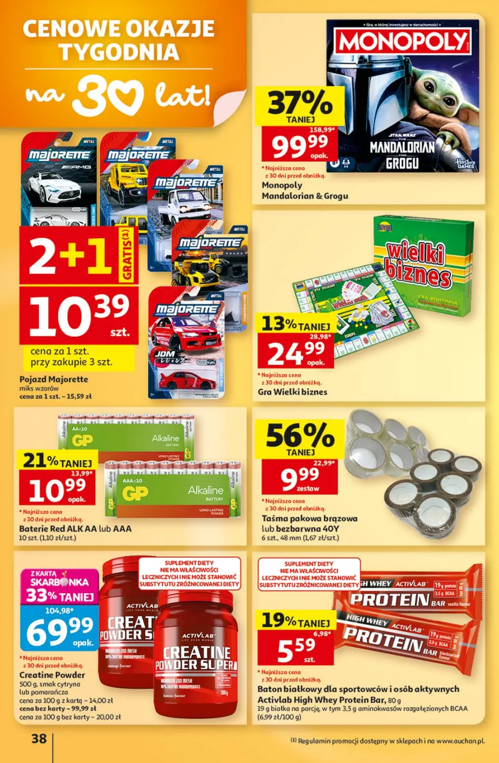 gazetka promocyjna Auchan Strefa szkoła - Strona 38