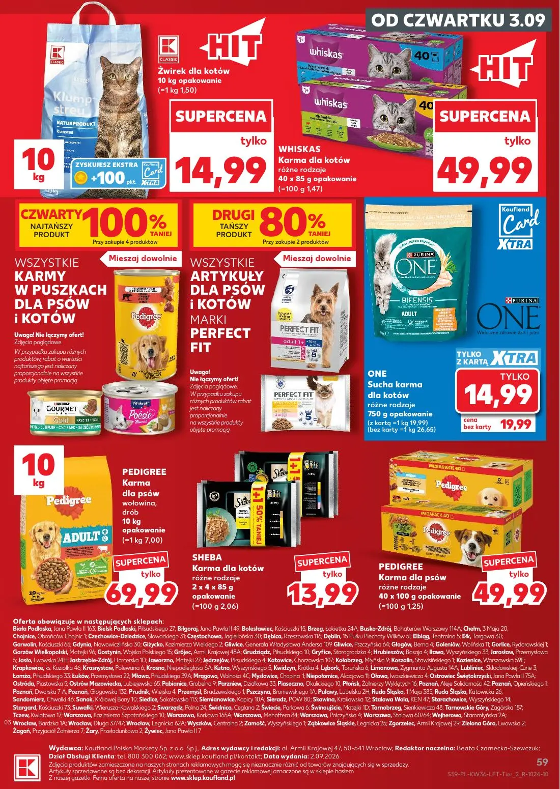 gazetka promocyjna Kaufland Jest fresz - Strona 59
