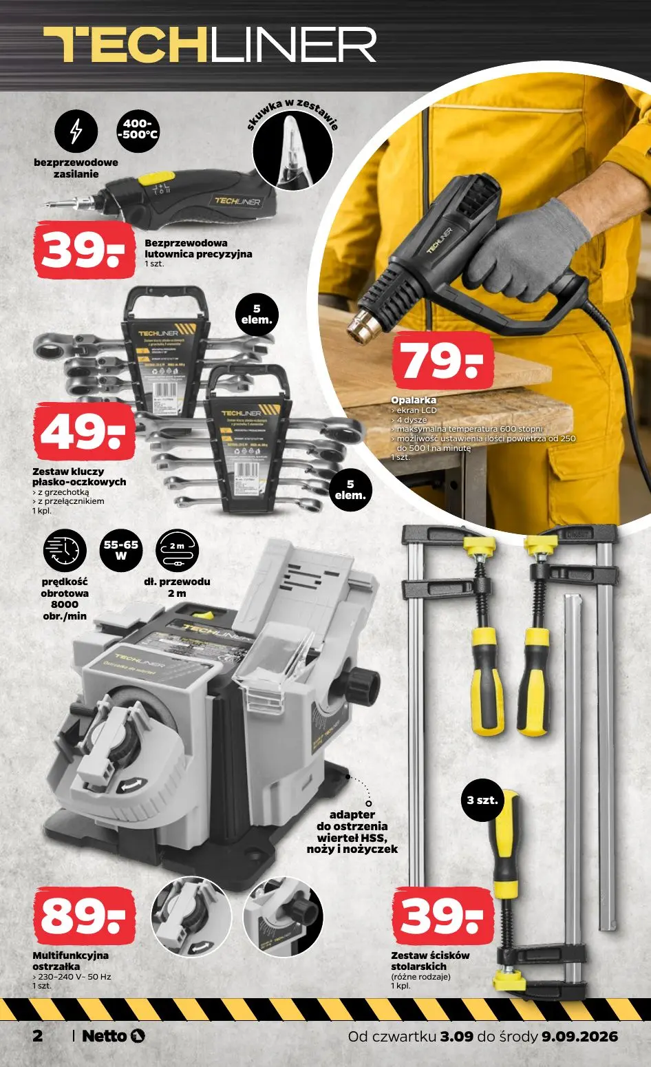 gazetka promocyjna NETTO Temat tygodnia: NARZĘDZIA 🗜️⚙️🔧 - Strona 2