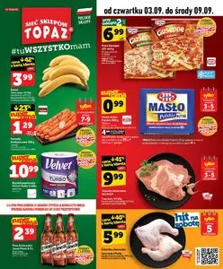 Gazetka promocyjna Topaz, ważna od 2026-09-03 do 2026-09-09.