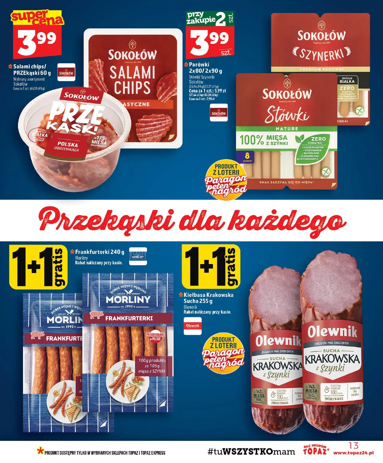 gazetka promocyjna Topaz Ogólna - Strona 13