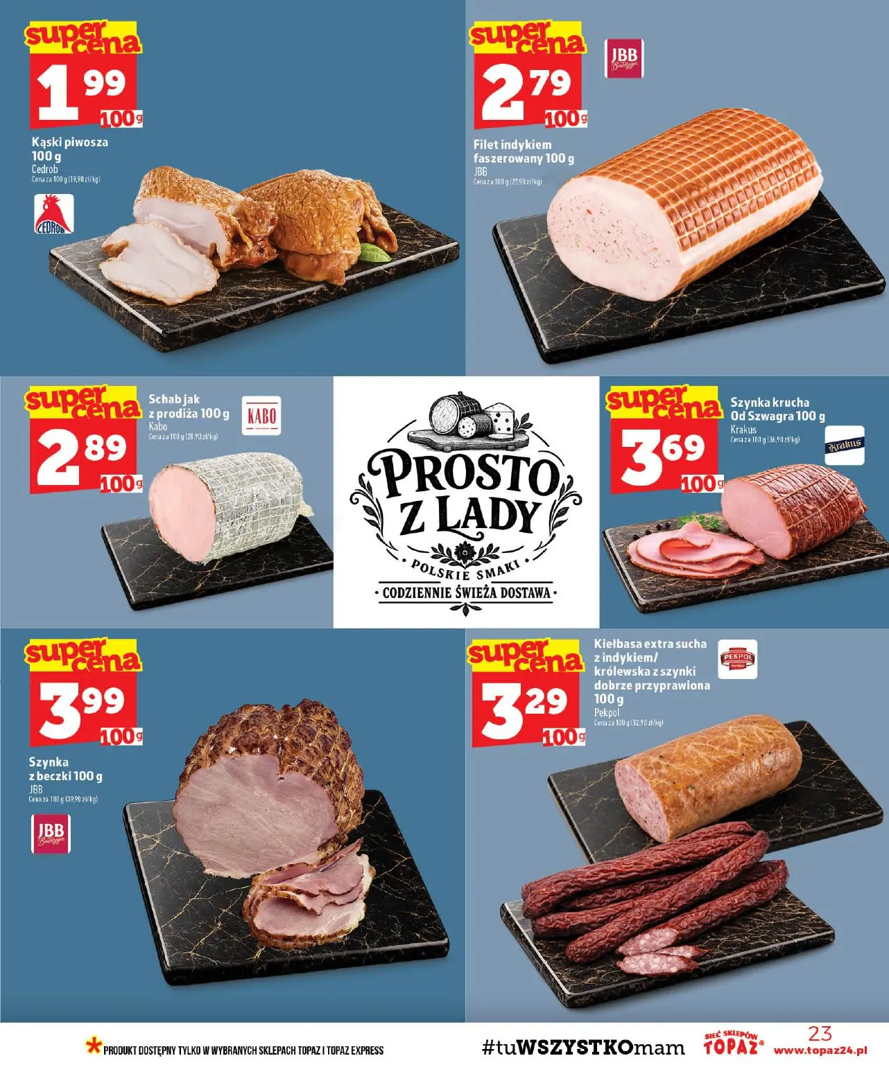 gazetka promocyjna Topaz Ogólna - Strona 23