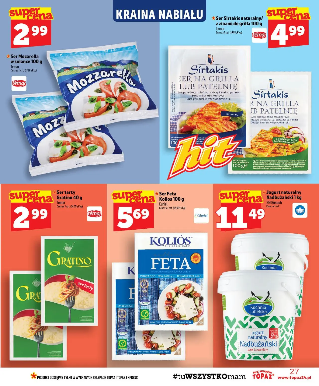 gazetka promocyjna Topaz Ogólna - Strona 27