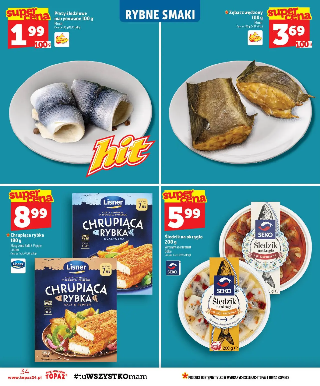 gazetka promocyjna Topaz Ogólna - Strona 34