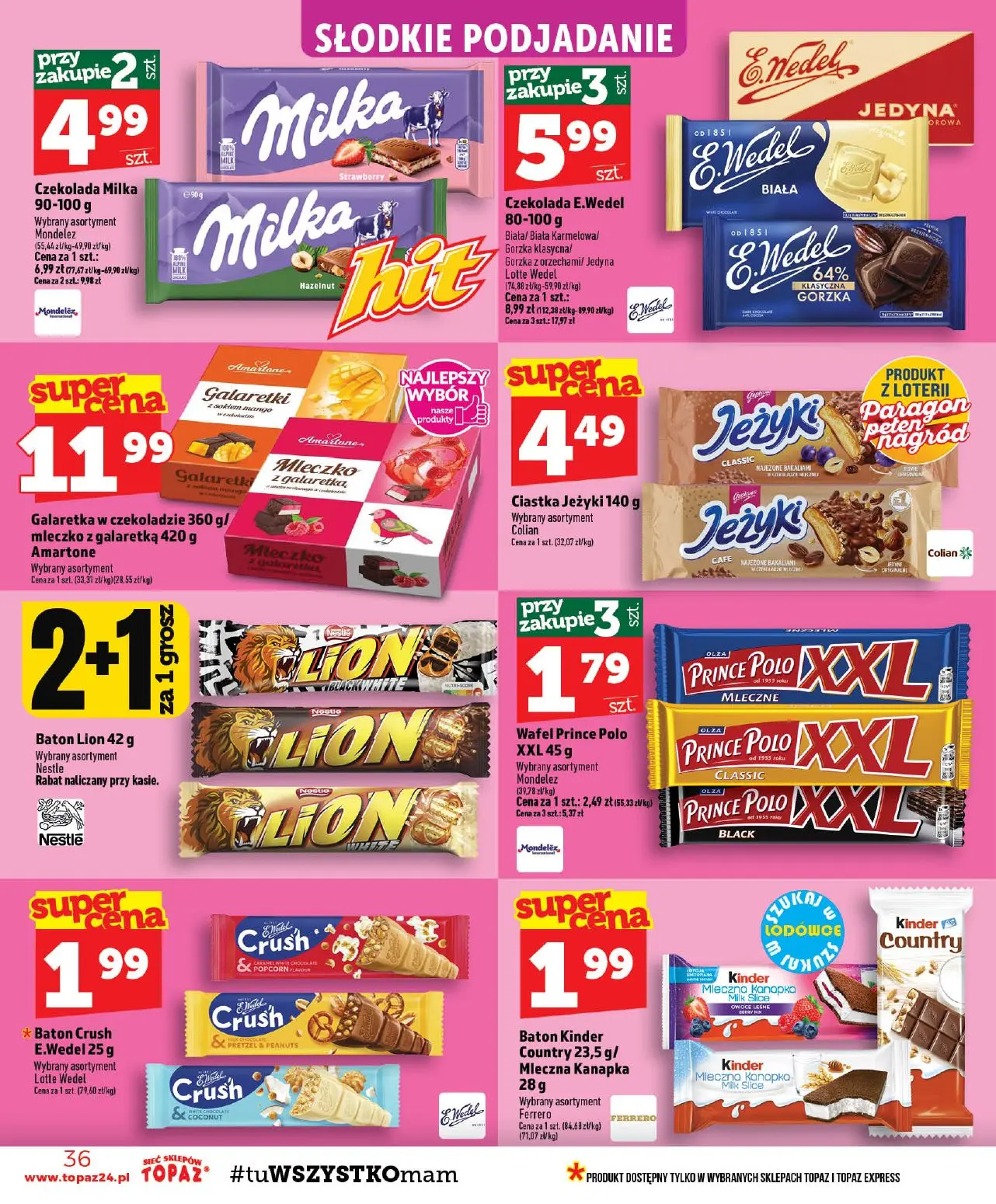 gazetka promocyjna Topaz Ogólna - Strona 36