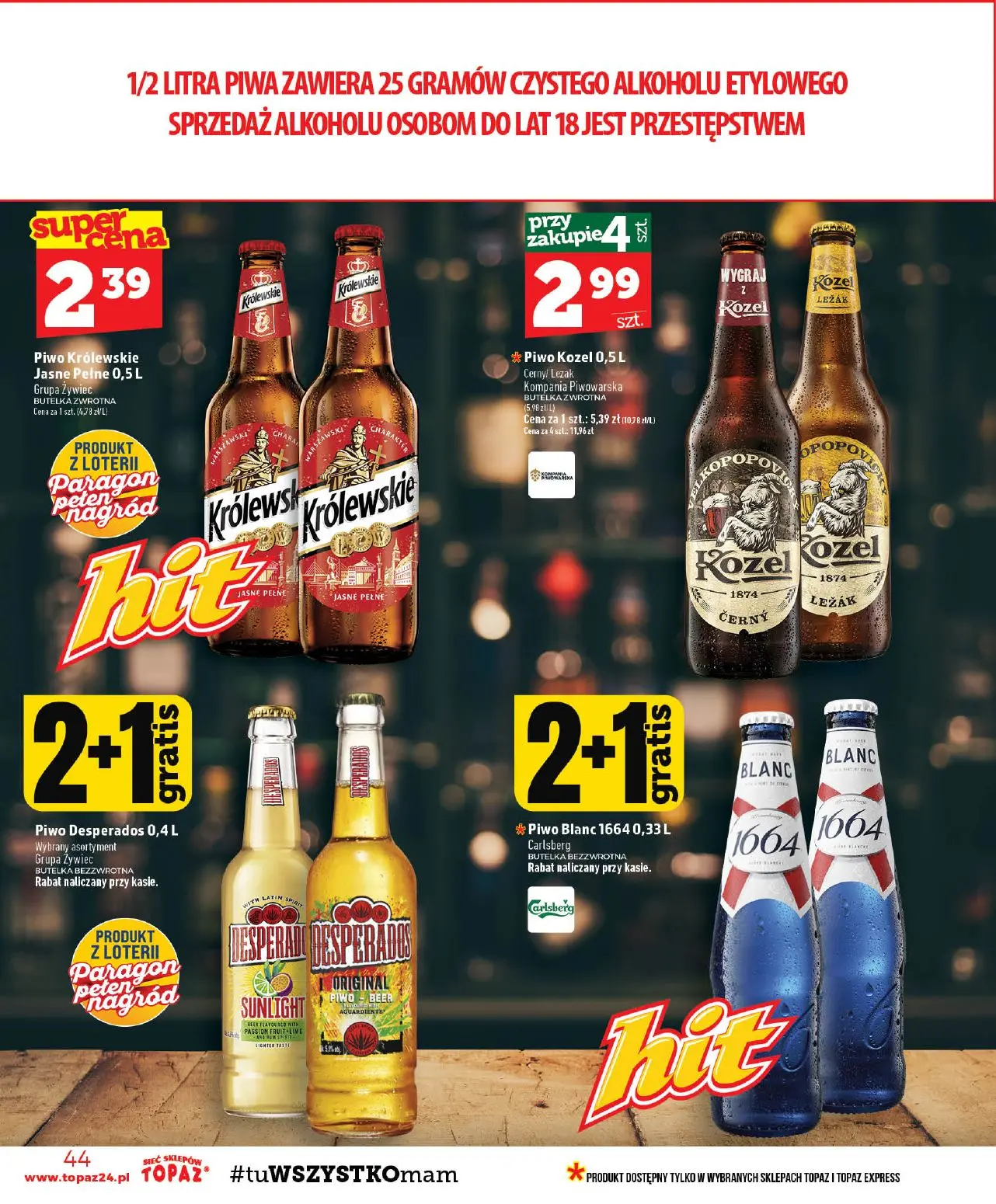 gazetka promocyjna Topaz Ogólna - Strona 44