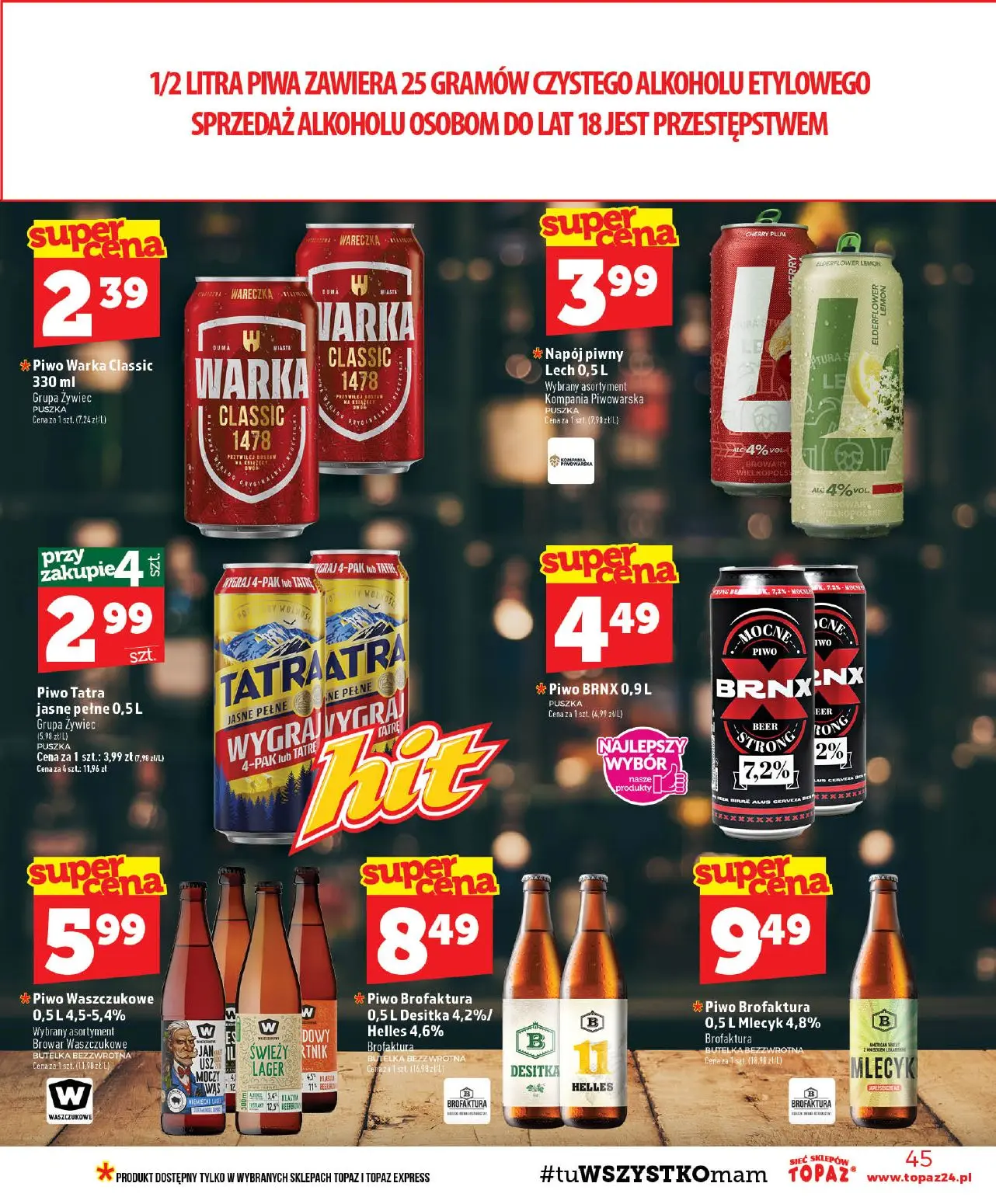 gazetka promocyjna Topaz Ogólna - Strona 45