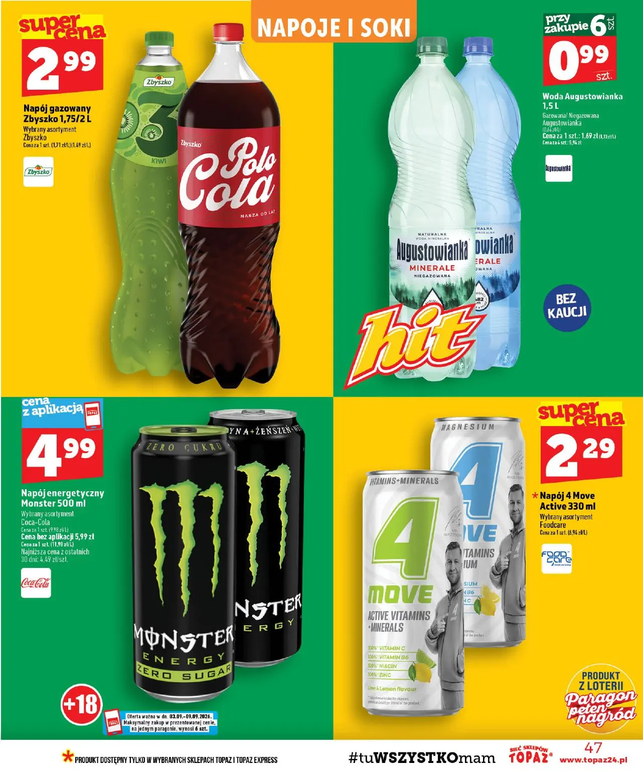 gazetka promocyjna Topaz Ogólna - Strona 47