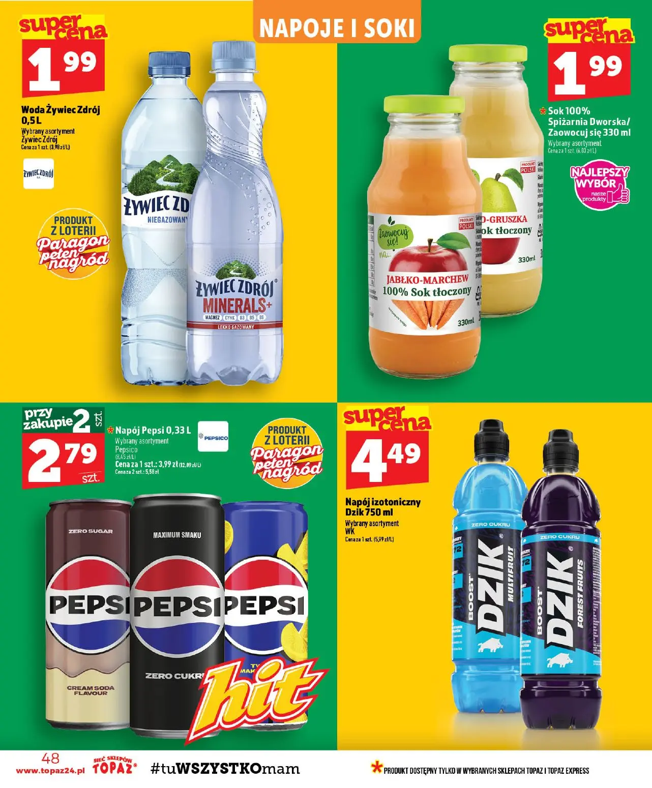 gazetka promocyjna Topaz Ogólna - Strona 48