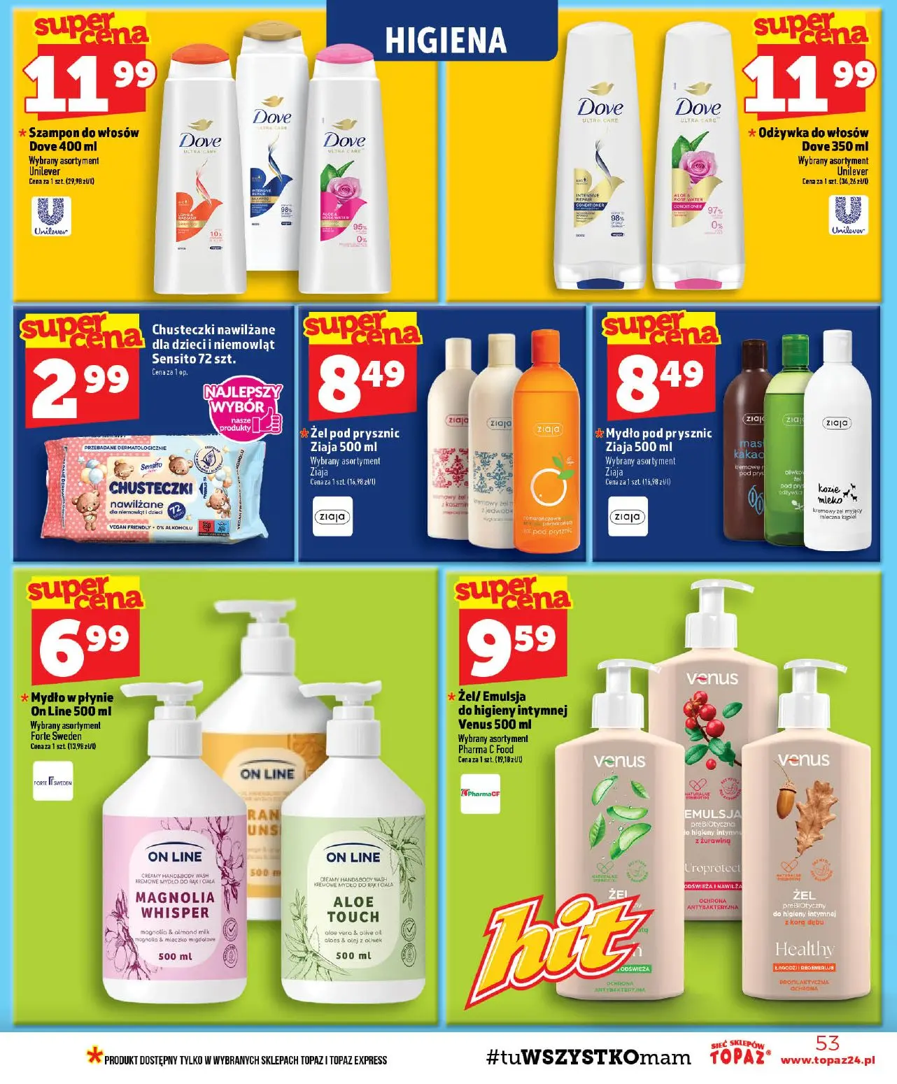 gazetka promocyjna Topaz Ogólna - Strona 53