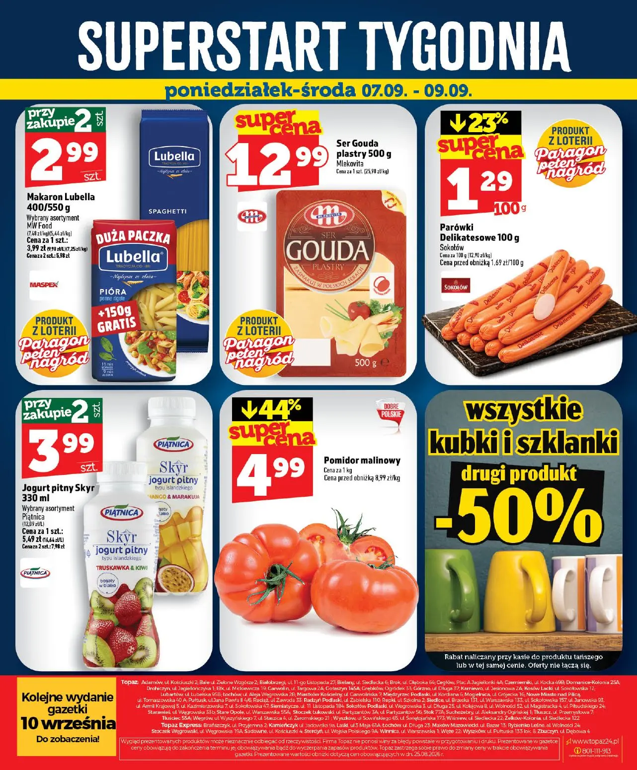 gazetka promocyjna Topaz Ogólna - Strona 58