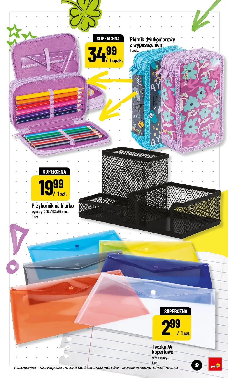 gazetka promocyjna POLOmarket Powrót do szkoły 🎒 - Strona 9