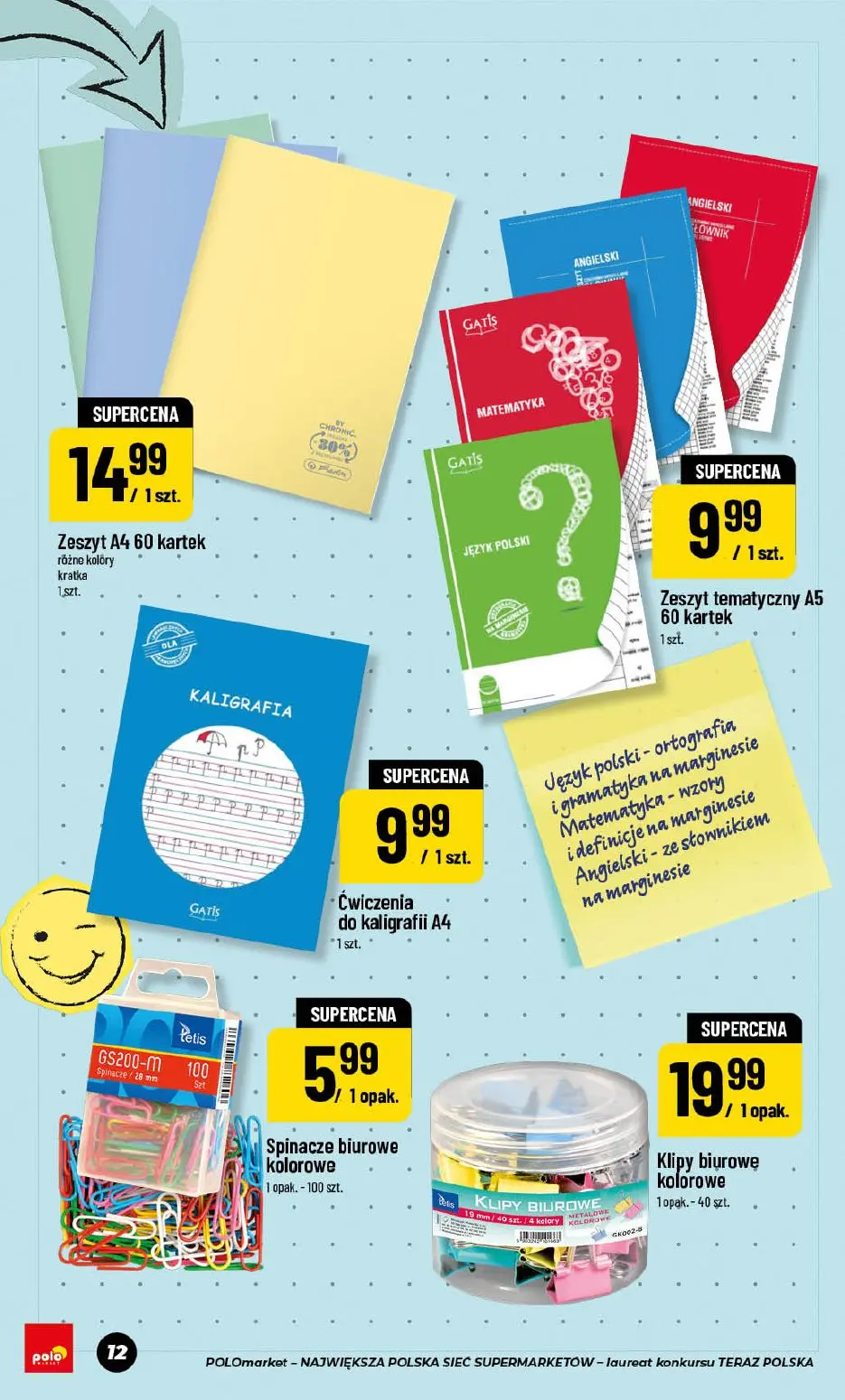 gazetka promocyjna POLOmarket Powrót do szkoły 🎒 - Strona 12