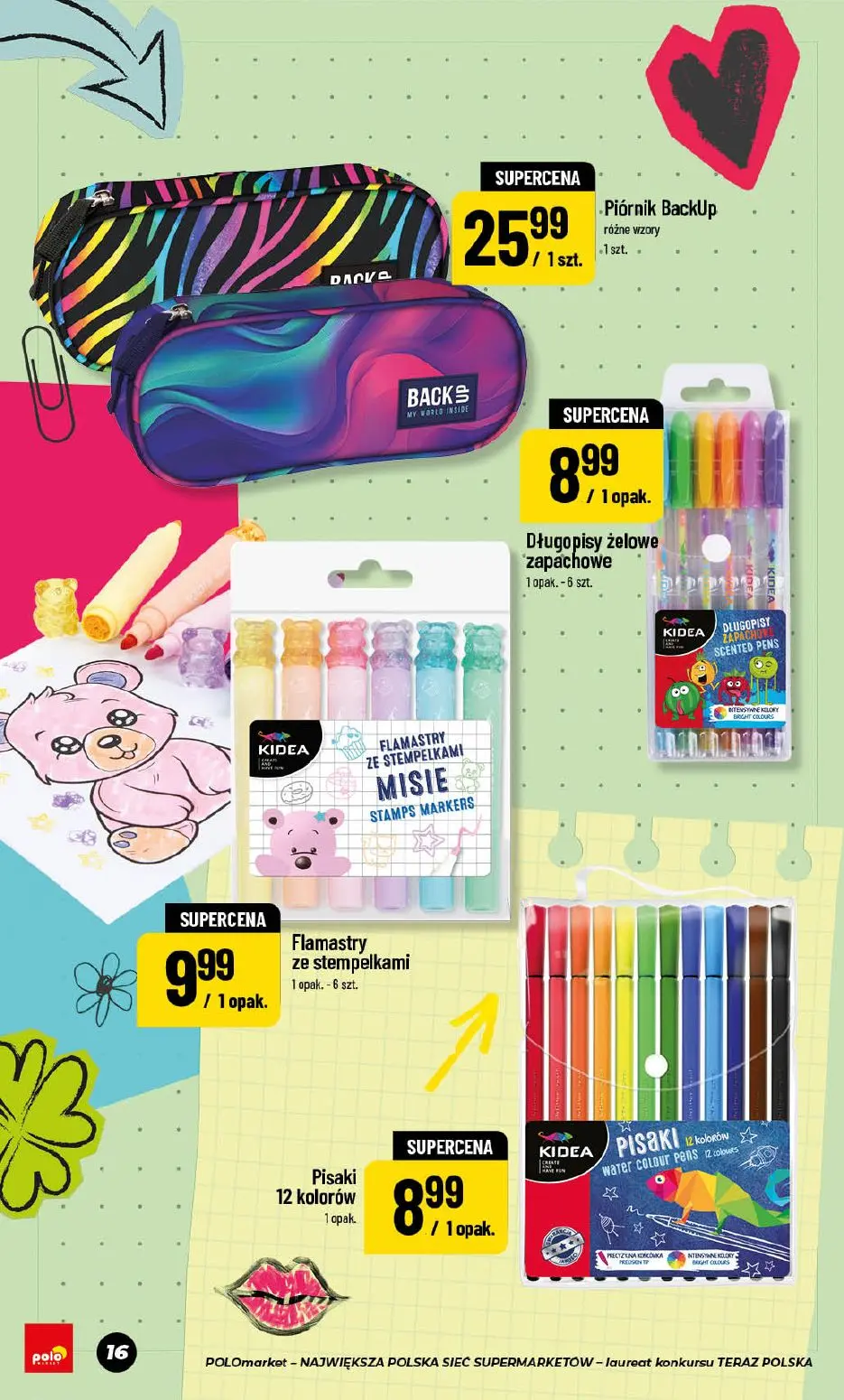 gazetka promocyjna POLOmarket Powrót do szkoły 🎒 - Strona 16