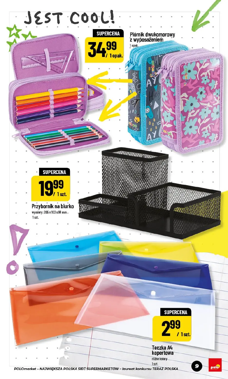 gazetka promocyjna POLOmarket Powrót do szkoły 🎒 - Strona 9