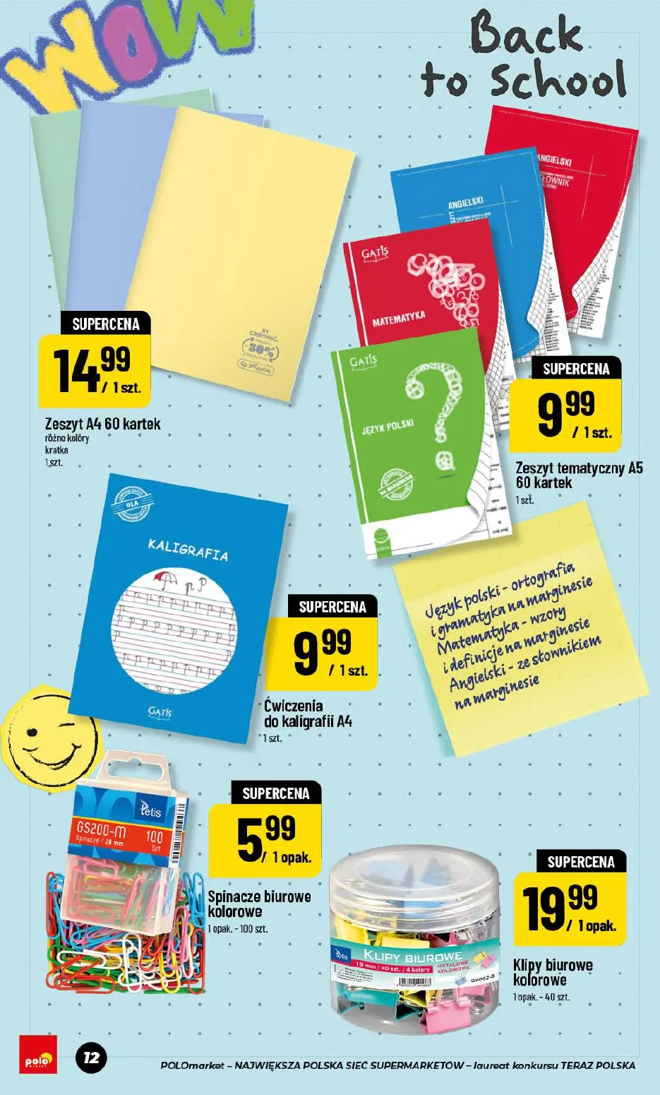 gazetka promocyjna POLOmarket Powrót do szkoły 🎒 - Strona 12
