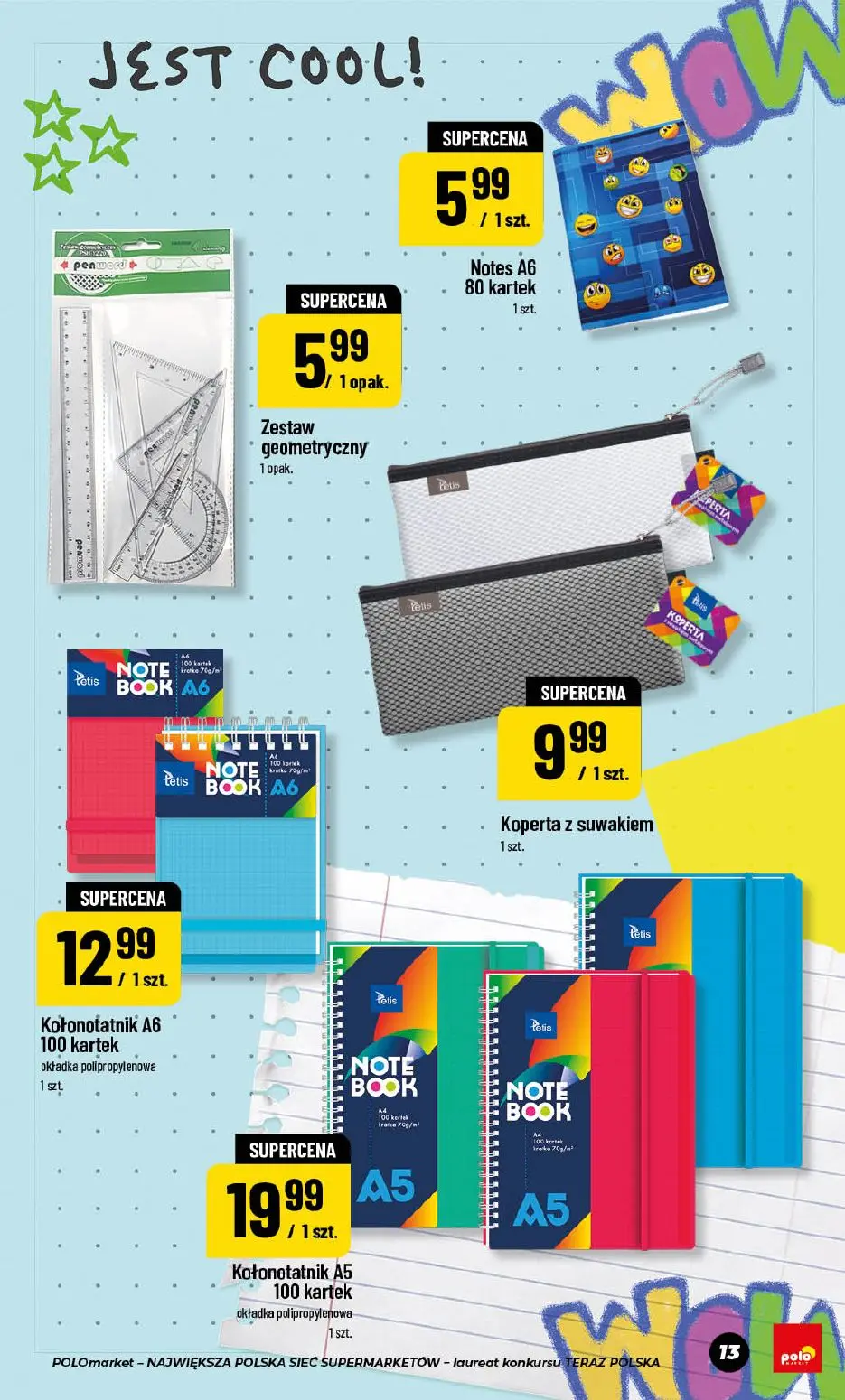 gazetka promocyjna POLOmarket Powrót do szkoły 🎒 - Strona 13