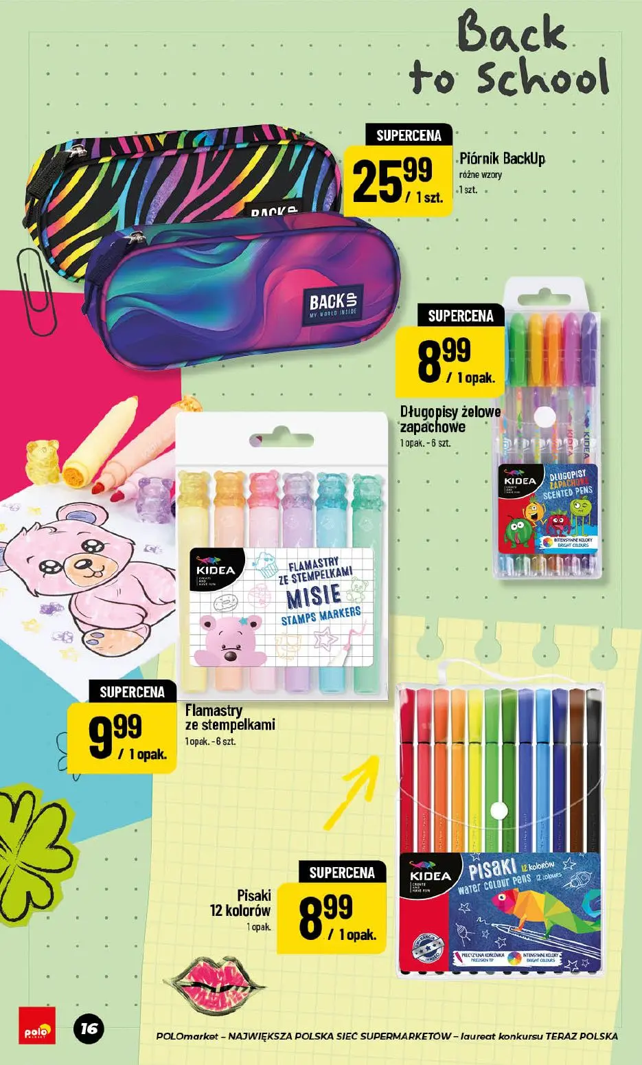 gazetka promocyjna POLOmarket Powrót do szkoły 🎒 - Strona 16