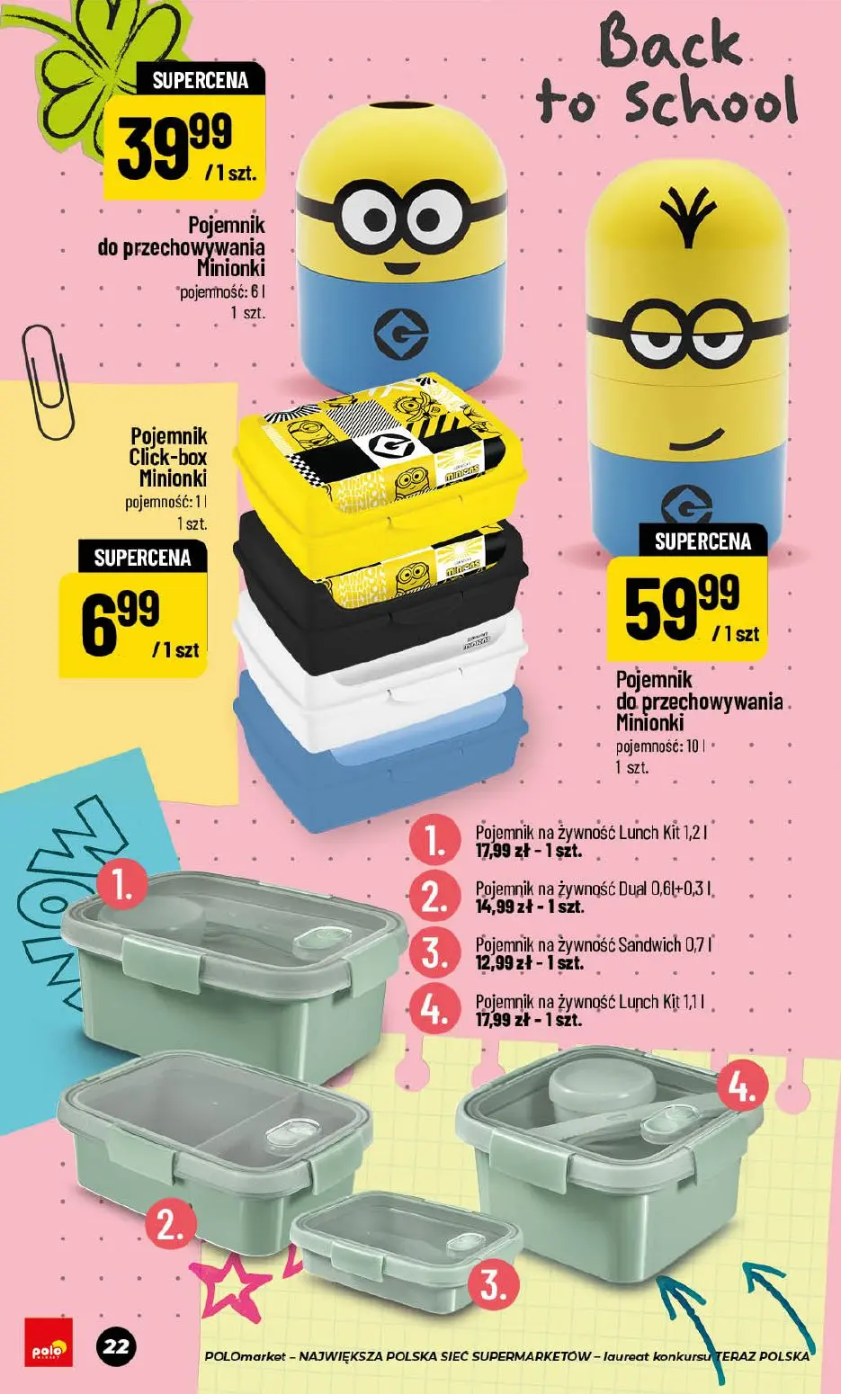 gazetka promocyjna POLOmarket Powrót do szkoły 🎒 - Strona 22