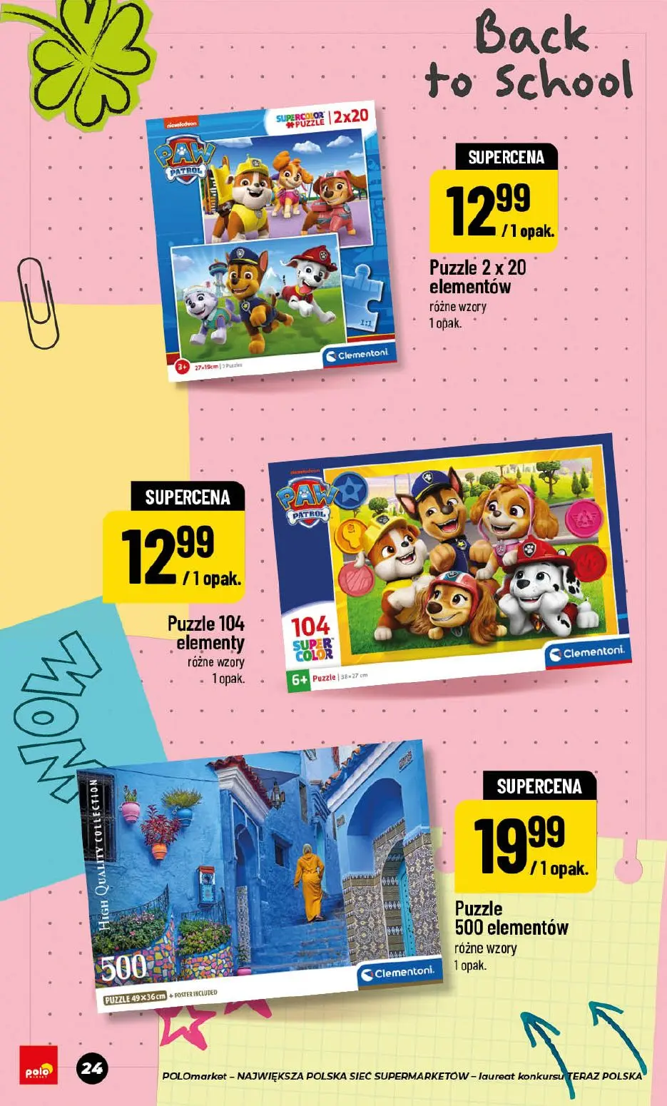 gazetka promocyjna POLOmarket Powrót do szkoły 🎒 - Strona 24