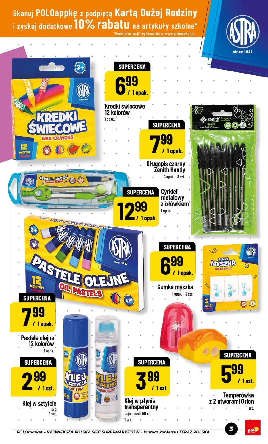 gazetka promocyjna POLOmarket Powrót do szkoły 🎒 - Strona 3
