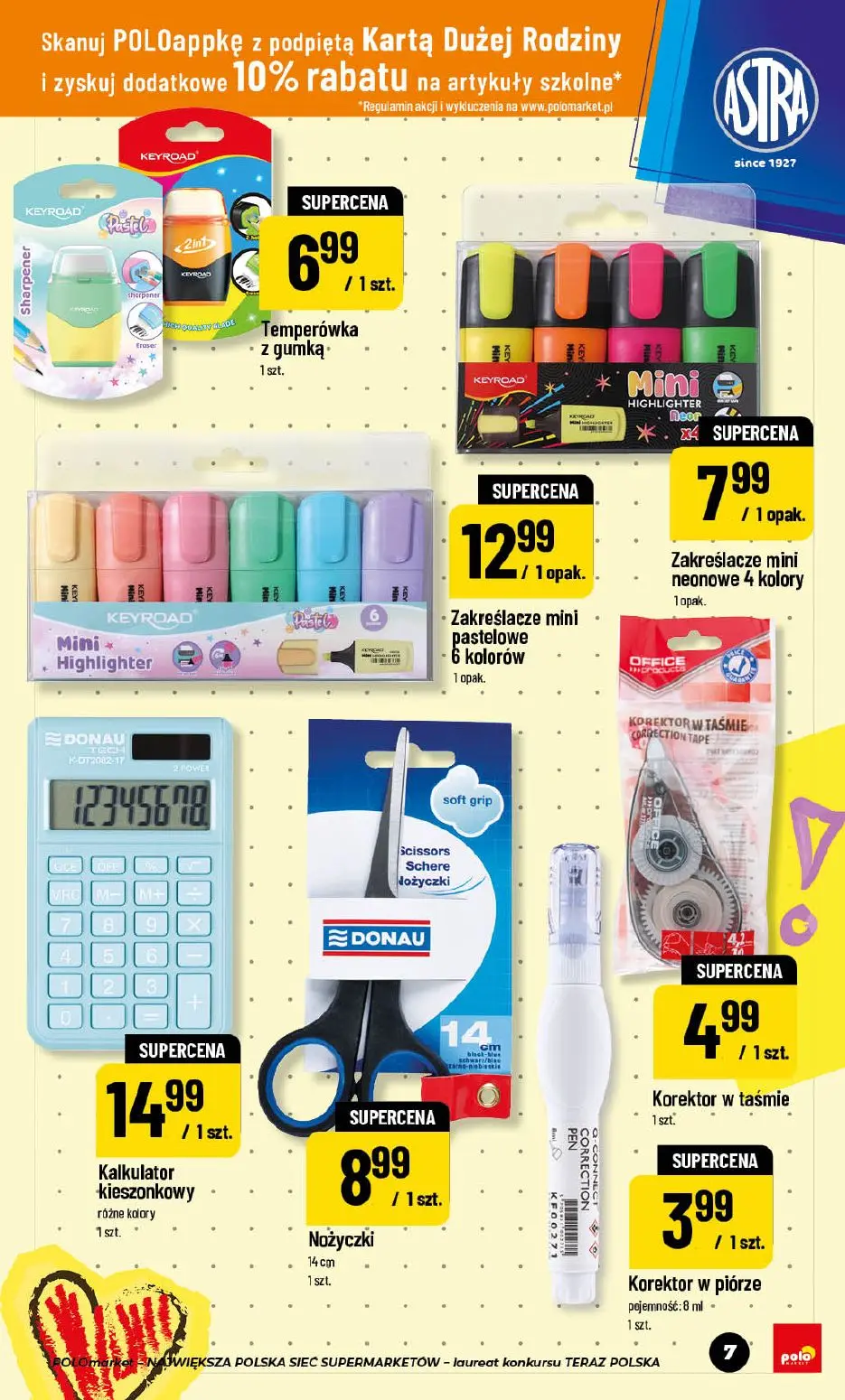 gazetka promocyjna POLOmarket Powrót do szkoły 🎒 - Strona 7