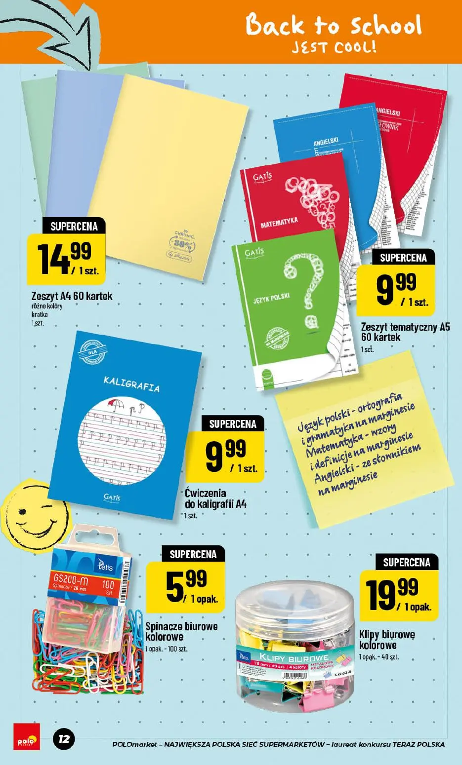 gazetka promocyjna POLOmarket Powrót do szkoły 🎒 - Strona 12