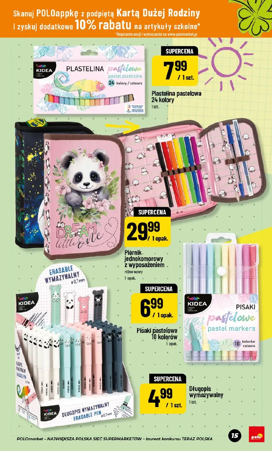 gazetka promocyjna POLOmarket Powrót do szkoły 🎒 - Strona 15
