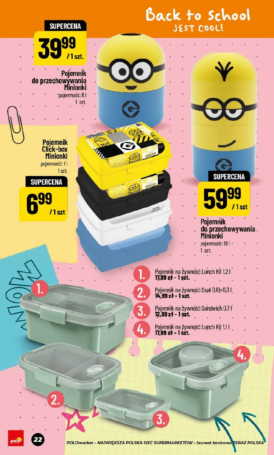 gazetka promocyjna POLOmarket Powrót do szkoły 🎒 - Strona 22