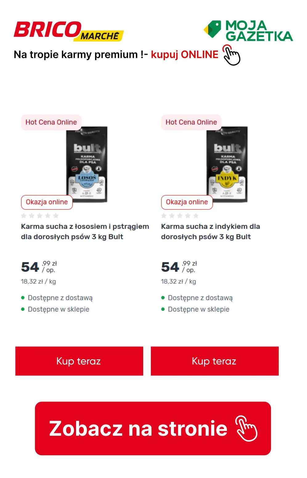 gazetka promocyjna BRICOMARCHE Na tropie karmy premium! - Strona 10