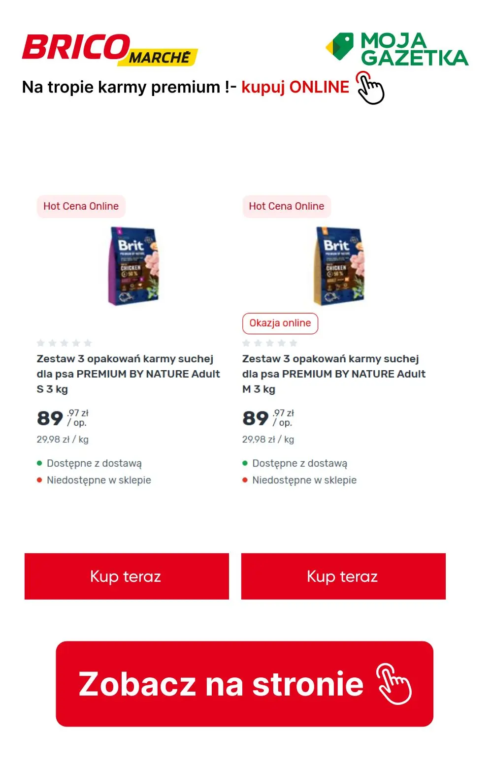 gazetka promocyjna BRICOMARCHE Na tropie karmy premium! - Strona 12