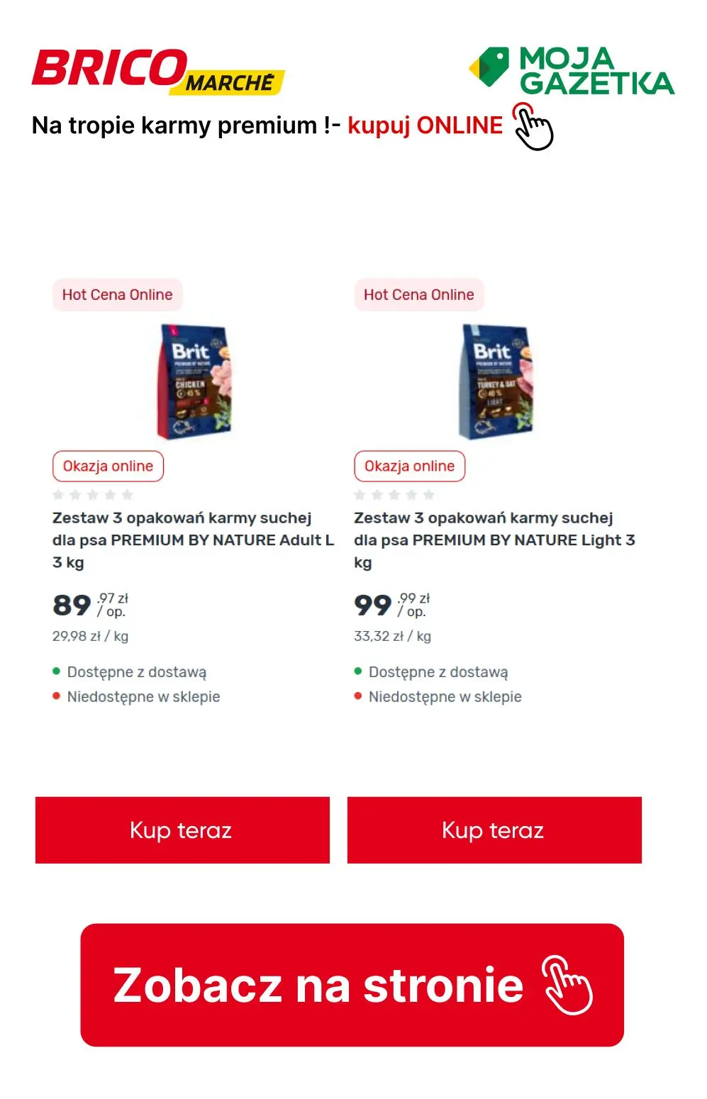 gazetka promocyjna BRICOMARCHE Na tropie karmy premium! - Strona 13
