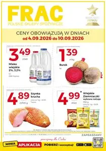 Gazetka promocyjna FRAC, ważna od 2026-09-04 do 2026-09-10.