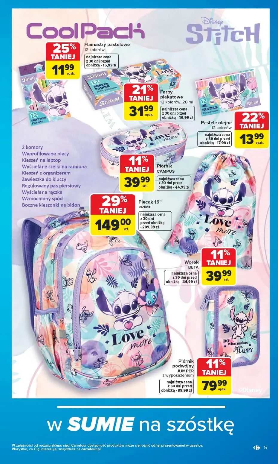 gazetka promocyjna Carrefour Szkoła nowy sezon - Strona 5