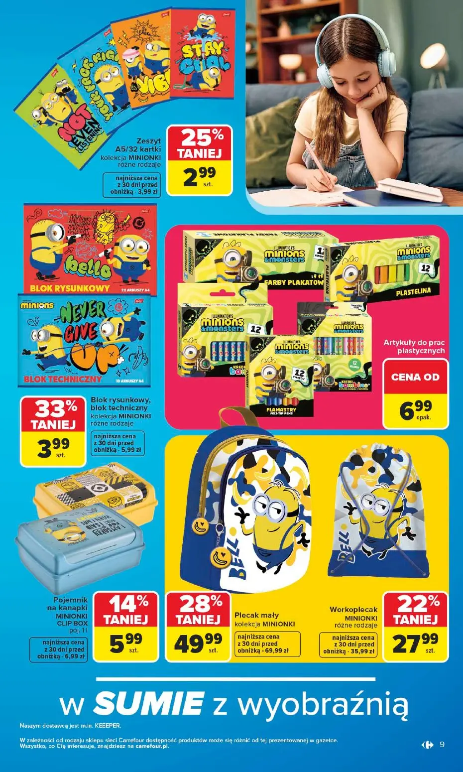 gazetka promocyjna Carrefour Szkoła nowy sezon - Strona 9