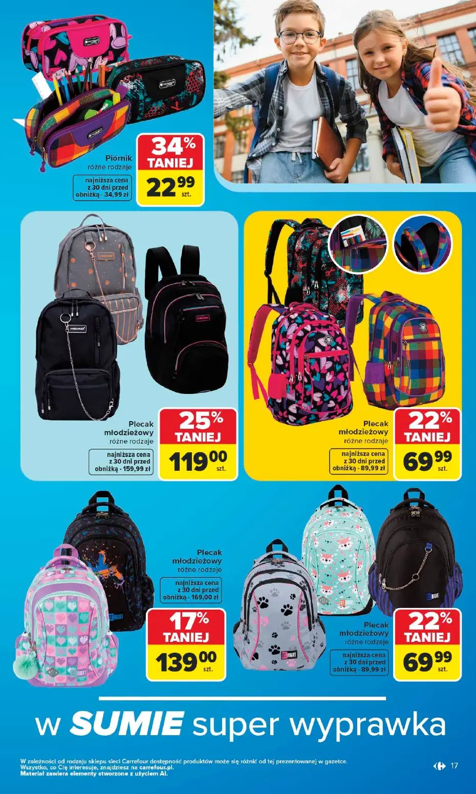 gazetka promocyjna Carrefour Szkoła nowy sezon - Strona 17