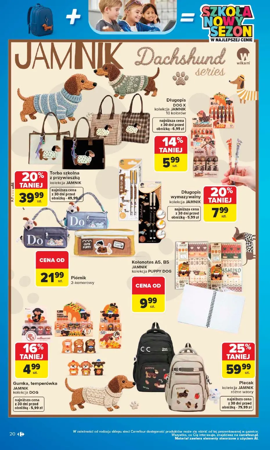 gazetka promocyjna Carrefour Szkoła nowy sezon - Strona 20