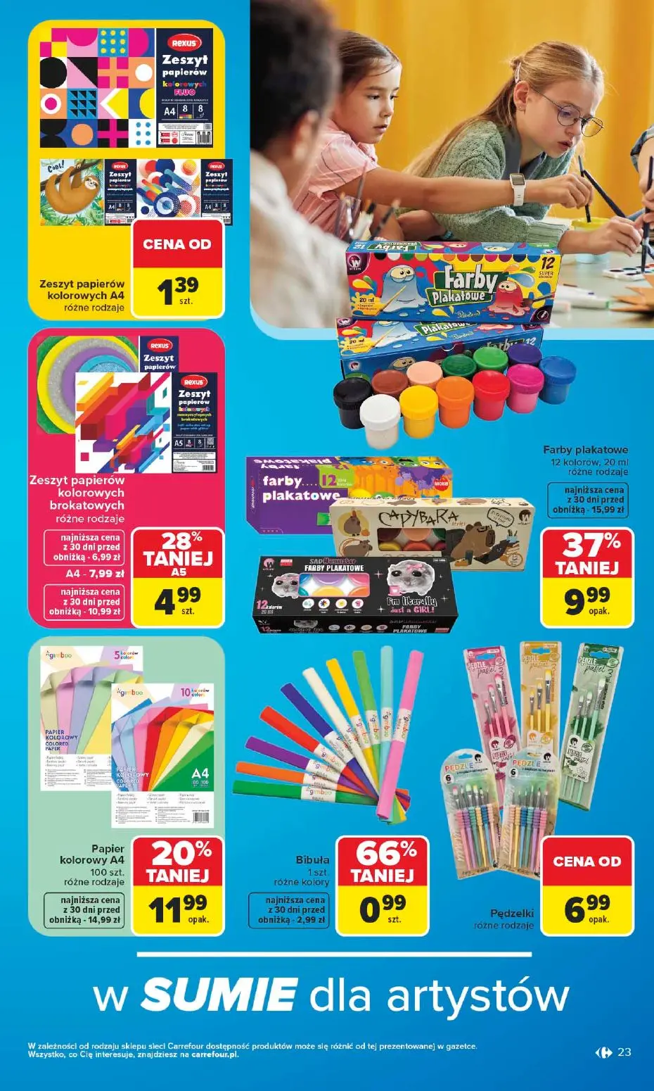 gazetka promocyjna Carrefour Szkoła nowy sezon - Strona 23