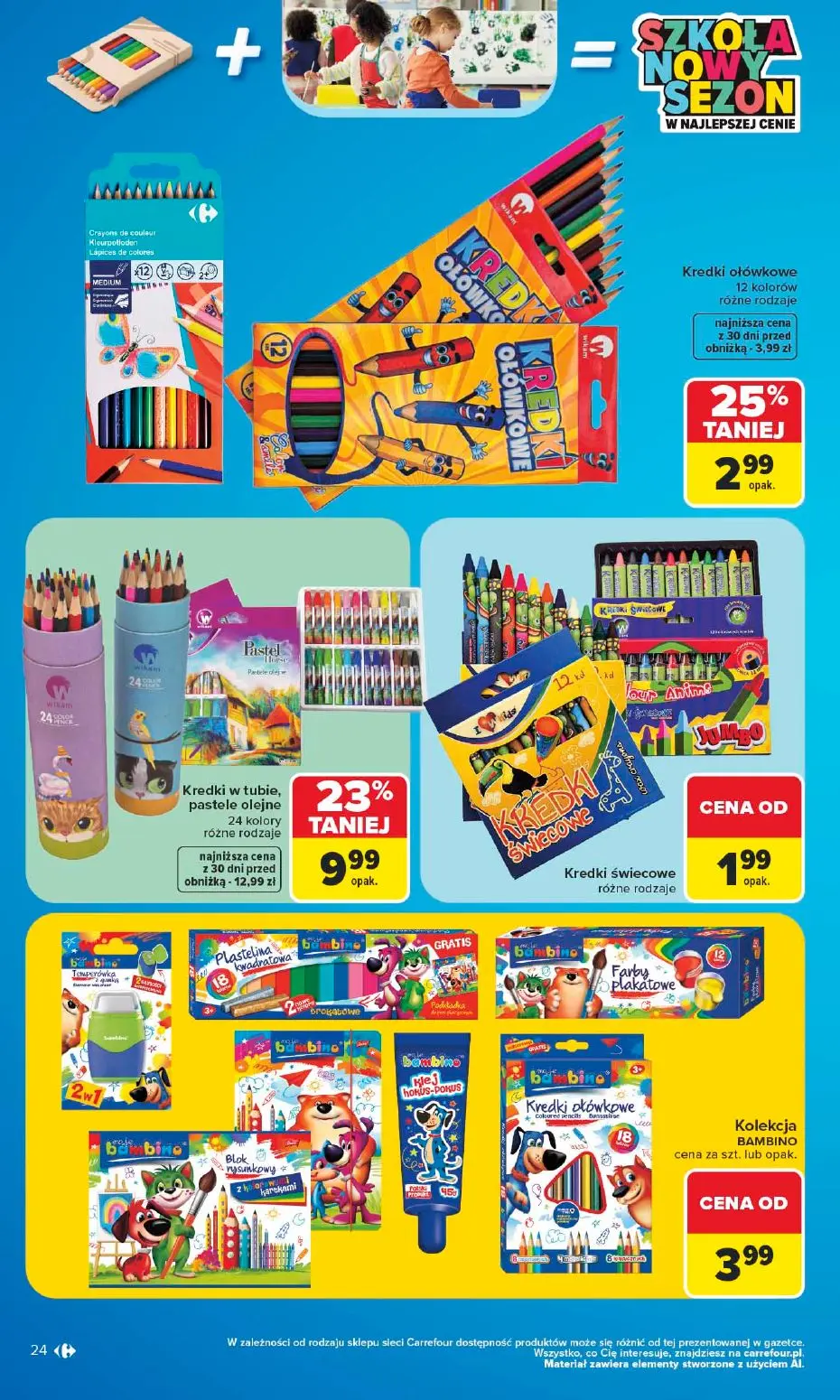 gazetka promocyjna Carrefour Szkoła nowy sezon - Strona 24