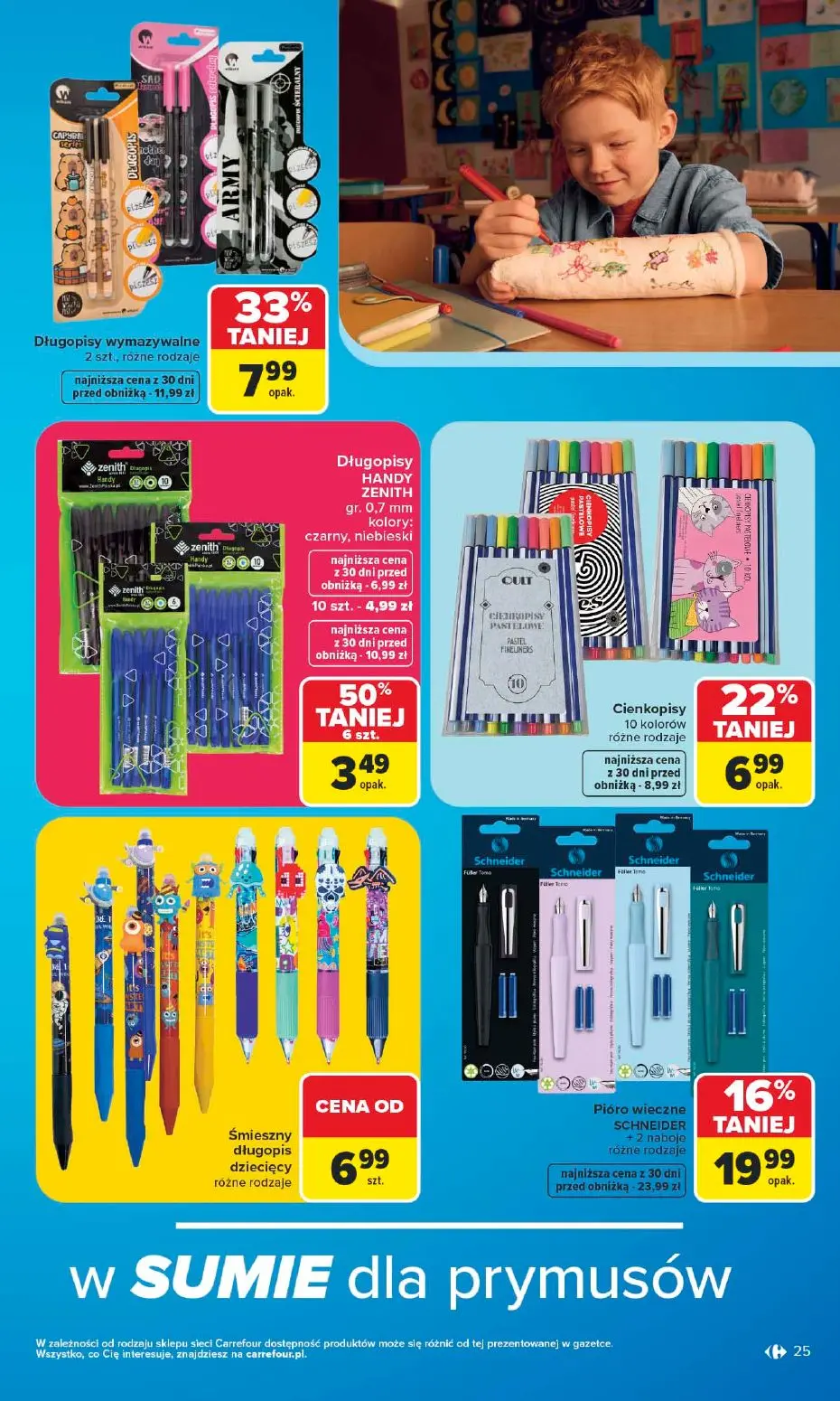 gazetka promocyjna Carrefour Szkoła nowy sezon - Strona 25