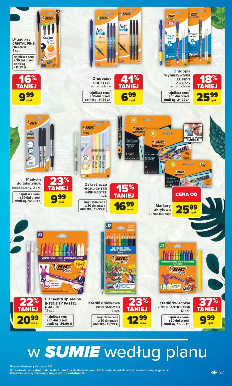 gazetka promocyjna Carrefour Szkoła nowy sezon - Strona 27