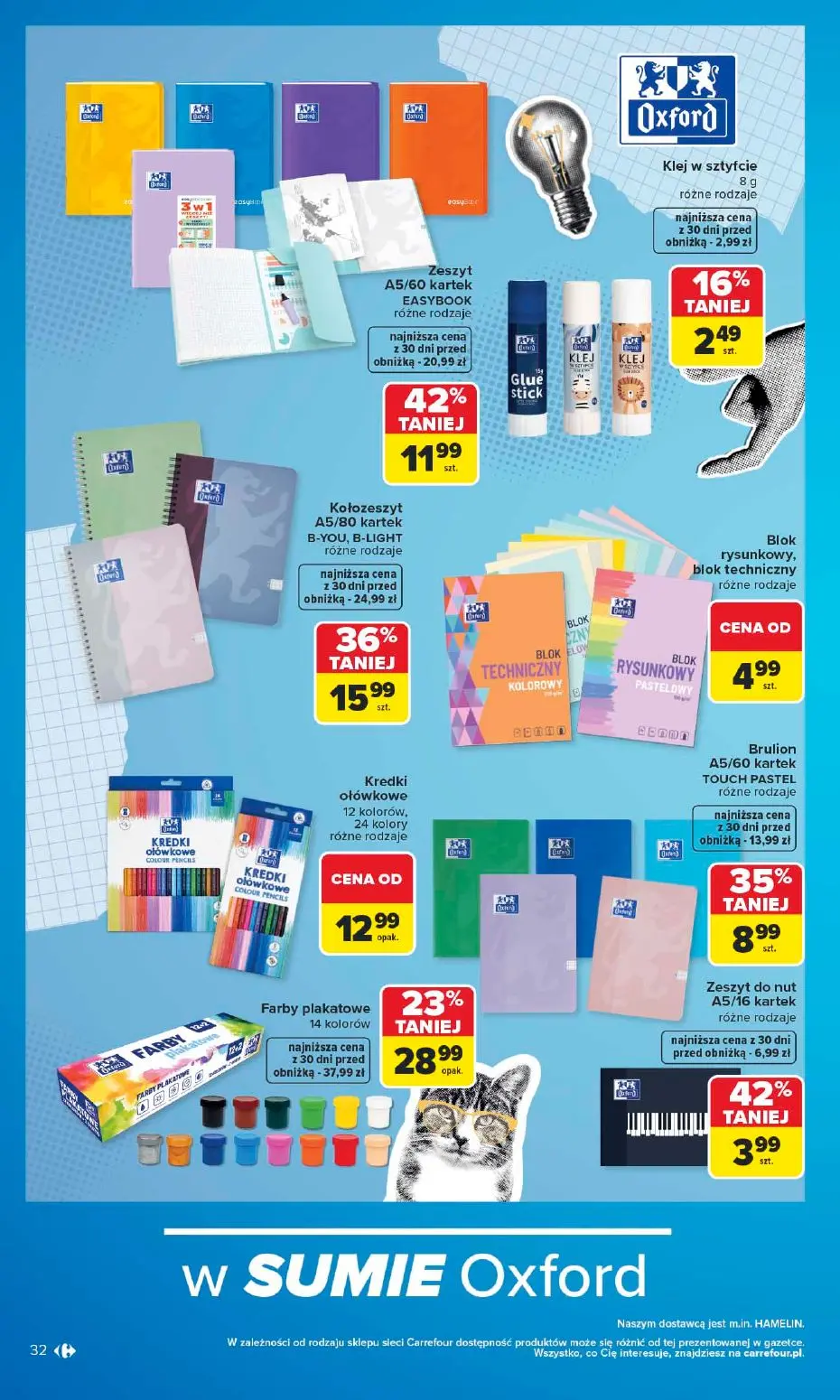 gazetka promocyjna Carrefour Szkoła nowy sezon - Strona 32