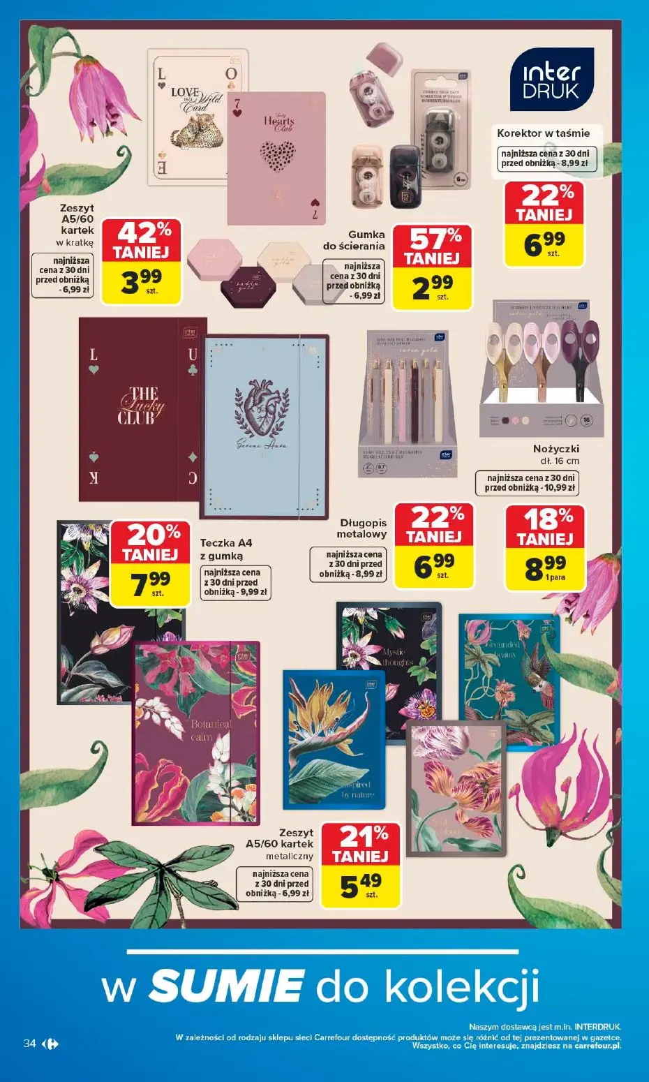 gazetka promocyjna Carrefour Szkoła nowy sezon - Strona 34