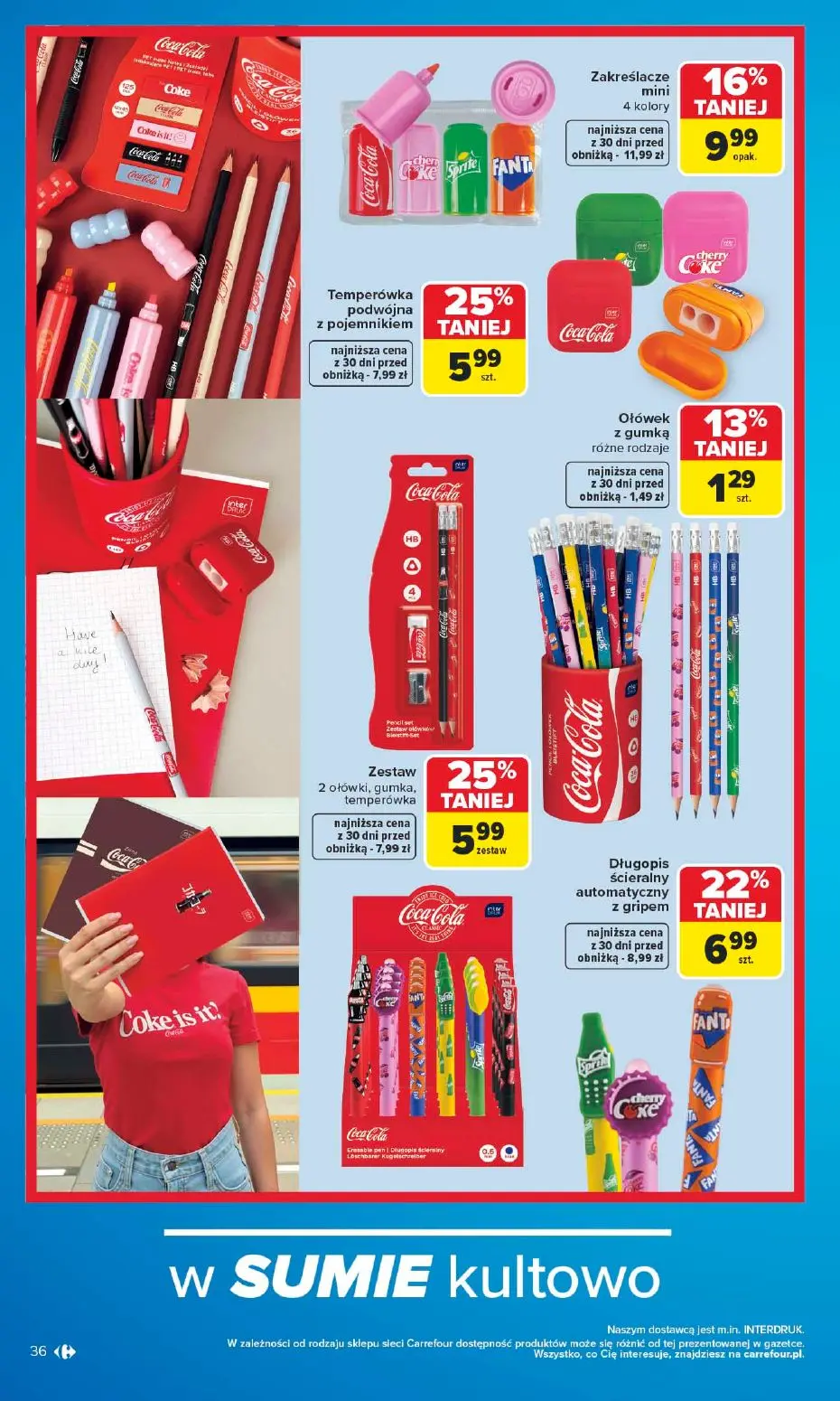 gazetka promocyjna Carrefour Szkoła nowy sezon - Strona 36