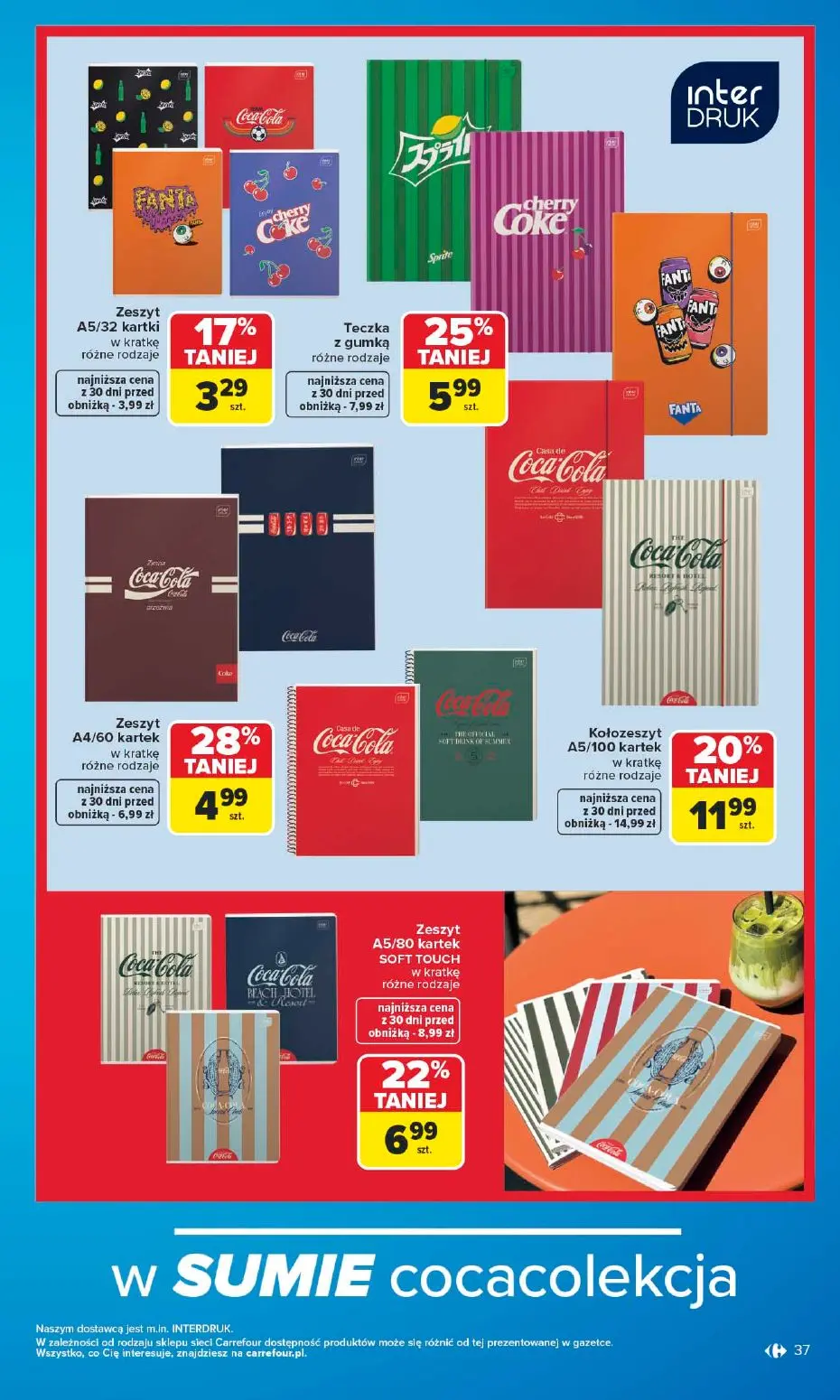 gazetka promocyjna Carrefour Szkoła nowy sezon - Strona 37