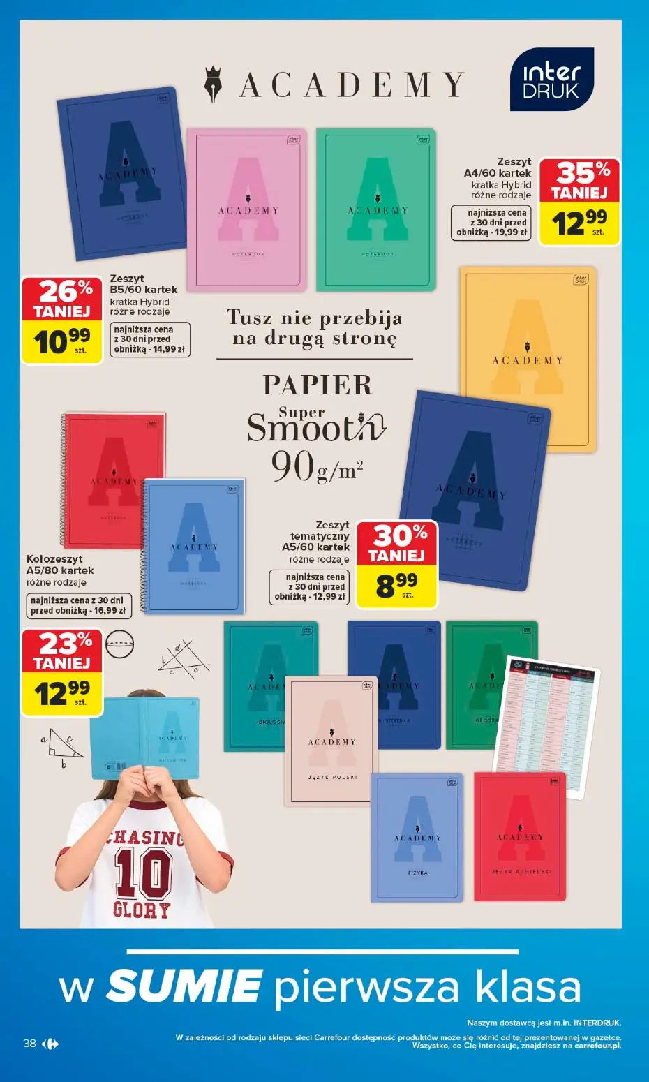 gazetka promocyjna Carrefour Szkoła nowy sezon - Strona 38