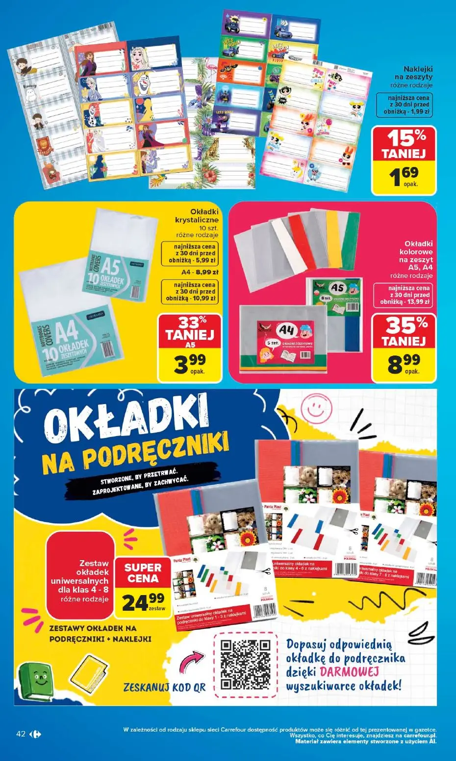 gazetka promocyjna Carrefour Szkoła nowy sezon - Strona 42