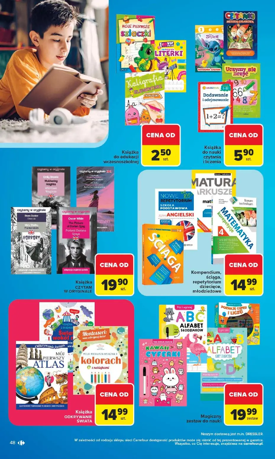 gazetka promocyjna Carrefour Szkoła nowy sezon - Strona 48