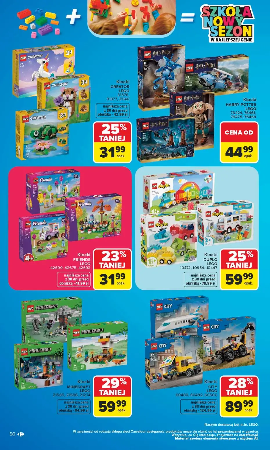 gazetka promocyjna Carrefour Szkoła nowy sezon - Strona 50